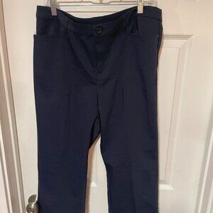 Christoper & Banks Navy Slacks NWT - 12 Short